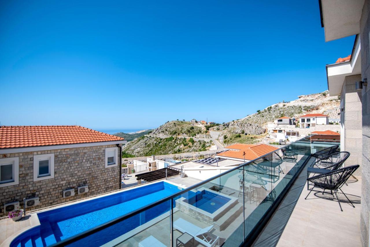 Luxury Villa Miriam With Private Pool And Jet Pool Near Dubrovnik Ivanica 외부 사진