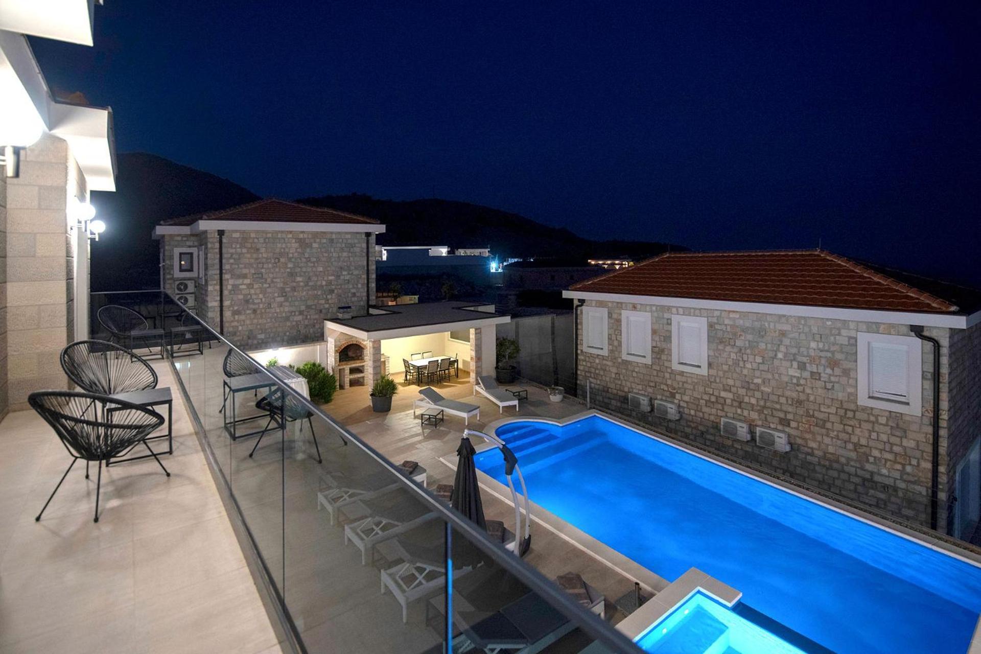 Luxury Villa Miriam With Private Pool And Jet Pool Near Dubrovnik Ivanica 외부 사진